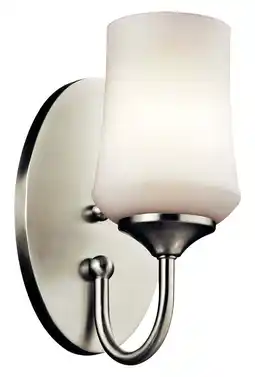 Walmart Kichler Lighting - One Light Wall Sconce - Aubrey - 1 Light Wall Sconce - with offer