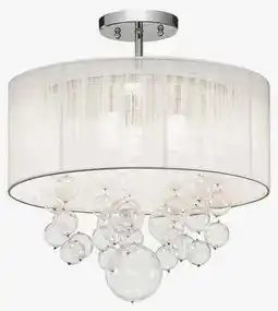 Walmart Elan Lighting - Imbuia - 3 Light Semi-Flush Mount - Elan Lighting offer