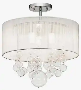 Walmart Elan Lighting - Imbuia - 3 Light Semi-Flush Mount - Elan Lighting offer