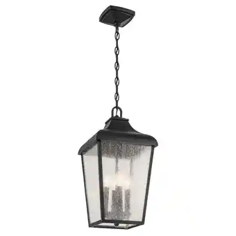 Walmart Kichler Lighting - Forestdale - 4 Light Outdoor Pendant In Traditional offer