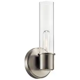 Walmart Kichler Lighting - Aviv - 1 Light Wall Sconce In Modern Style-13 Inches Tall and offer