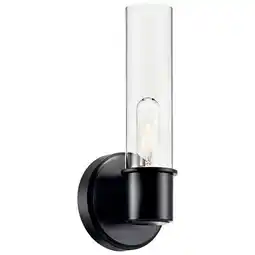 Walmart Kichler Lighting - Aviv - 1 Light Wall Sconce In Modern Style-13 Inches Tall and offer