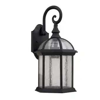 Walmart HAVANA DIVINE Transitional 1 Light Black Outdoor Wall Sconce 19 Height offer