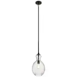 Walmart 1 Light Pendant 9 Inches Wide-Olde Bronze Finish -Traditional Installation Kichler Lighting 43953Oz offer