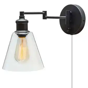 Walmart Globe Electric Leclair 1-Light Oil Rubbed Bronze Vintage Wall Sconce offer