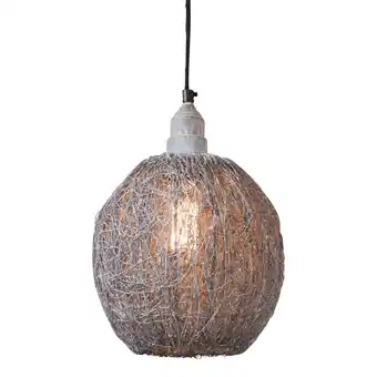 Walmart Irvins Country Tinware Wire Hanging Pendant Light in Weathered Zinc offer