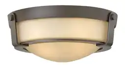 Walmart Hinkley Lighting - Two Light Flush Mount - Foyer - Hathaway - 2 Light Small offer