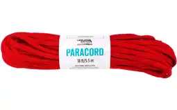 Walmart Leisure Arts Paracord 18ft Red offer