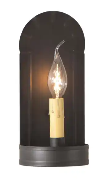 Walmart Irvins Country Tinware Fireplace Sconce in Kettle Black offer