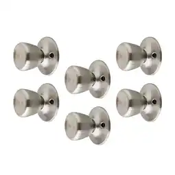 Walmart Design House 190793 Terrace Dummy Door Knob Satin Nickel 6-Pack offer