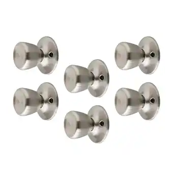 Walmart Design House 190793 Terrace Dummy Door Knob Satin Nickel 6-Pack offer