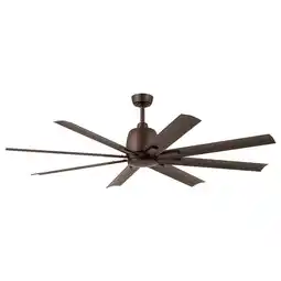 Walmart Kichler Lighting - Breda - 8 Blade Ceiling Fan In Modern Style-16.4 Inches Tall offer