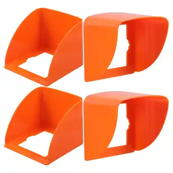 Walmart 4 Pcs Exterior Outlet Plug Covers Waterproof Cover 9.50X9.50X7.70CM Orange offer