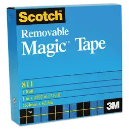 Walmart 3M #811 Removable Magic Tape, 3/4 in x 36 yds offer