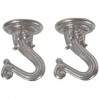 Walmart Westinghouse Lighting 7044400 2 Pack Pewter Swag Hooks offer