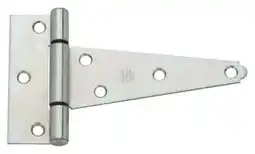 Walmart National 5 In. Zinc-Plated Steel Heavy-Duty Tee Hinge N129072 Pack of 10 offer