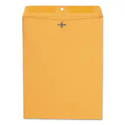 Walmart Kraft Clasp Envelope, #97, Square Flap, Clasp/Gummed Closure, 10 x 13, Brown Kraft, 100/Box offer