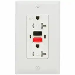 Walmart ANKO GFCI Outlet, 20A 125V White Tamper-Resistant Electrical Outlet offer