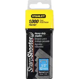 Walmart STANLEY TRA708T 1/2-Inch SharpShooter Heavy Duty Staples, 1000 Ct offer