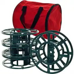 Walmart Set of 4 Extension Cord or Christmas Light Reels with Bag offer