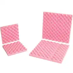 Walmart Box Partners 24 x 24 x 2 in. Anti-Static Convoluted Foam Sets, Pink - Pack of 6 offer