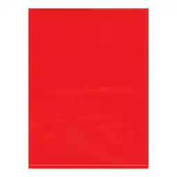 Walmart Office Depot Brand Flat 2-Mil Poly Bags, 9 x 12, Red, Case Of 1,000 offer