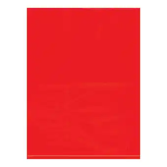 Walmart Office Depot Brand Flat 2-Mil Poly Bags, 9 x 12, Red, Case Of 1,000 offer