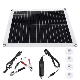 Walmart Car Accessories Solar Panel 12V Trickle Charger Battery Charger Kit Maintainer Boat Car Rv offer