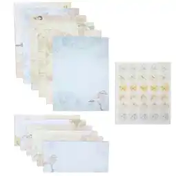 Walmart Vintage Floral Letter Writing Stationery Paper and Envelopes Set (60 Sheets) offer