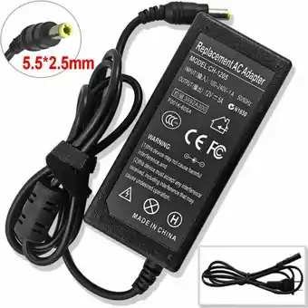 Walmart AC Adapter For HP x20LED WN004AA 20 LED Monitor Charger Power Supply Cord offer