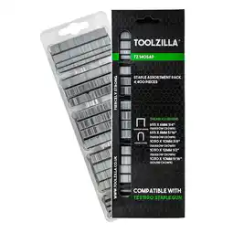 Walmart TOOLZILLA Staple Assortment Pack, 4,400 Pcs, Variety of Staples offer