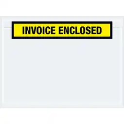 Walmart Tape Logic Invoice Enclosed Envelopes 7 1/2 x 5 1/2 Yellow 1000/Case PL528 offer