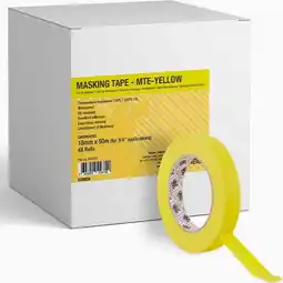 Walmart Buy Indasa 36mm (~1.5) MTY Masking Tape, 556771 offer