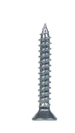 Walmart Hillman 40021 No.6 x 1 in. Zinc Plated Flat Head Phillips Wood Screws - Pack of 100 offer