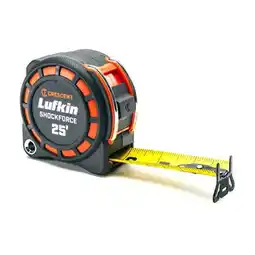 Walmart Crescent L1125-02 Lufkin ShockForce Tape Measure, 25 Ft. - Quantity 4 offer