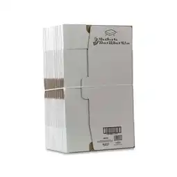 Walmart Duck Self-Locking Mailing Box, 13 in. x 9 in. x 4 in., White, 25-Count offer