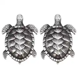 Walmart 2pcs Turtle Shaped Alloy Cupboard Cabinet Drawer Door Knobs Pull Handles offer