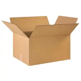 Walmart SSBM Kraft Corrugated Boxes ECT-32, 22 x 16 x 12, 20 per Case offer