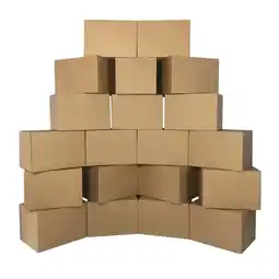 Walmart uBoxes Medium Cardboard Moving Boxes (20 per Pack) 18 x 14 x 12-inch offer