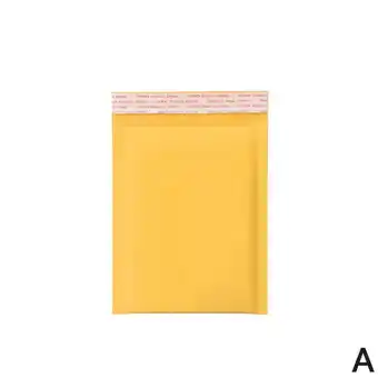 Walmart 10pcs Yellow Kraft Bubble Mailers Padded Envelopes Shipping Self Seal Bags L4Q2 offer