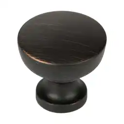 Walmart Better Homes & Gardens 1-1/4 (32 mm) Modern Knob, Oil Rubbed Bronze, 10 Pack offer