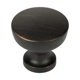 Walmart Better Homes & Gardens 1-1/4 (32 mm) Modern Knob, Oil Rubbed Bronze, 10 Pack offer