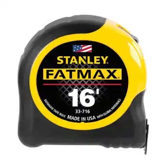 Walmart Stanley FatMax 33-725 Blade Armor Reinforced Tape Measure, 1 1/4in x 16ft offer