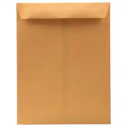 Walmart JAM Paper 10 x 13 Open End Catalog Envelopes, Manila Brown, 500/Box offer