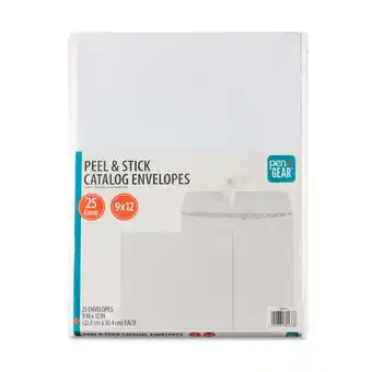 Walmart Pen+Gear Peel and Stick Catalog Envelopes, White, 9 in x 12 in, 25 Count offer