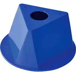 Walmart Inventory Control Cone, 10L x 10W x 5H, Blue, Lot of 5 offer