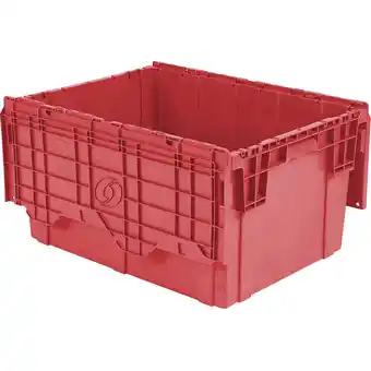 Walmart ORBIS Flipak Plastic Distribution Container 27-7/8L x 20-5/8W x 15-5/16H R offer