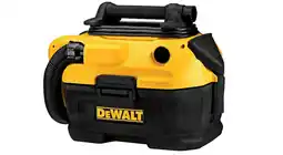 Walmart Dewalt 20V MAX(R) Portable Shop Vacuum, 1-1/4 Hose Dia., HEPA 31 cfm offer