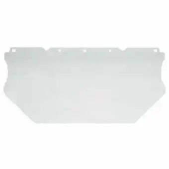 Walmart V-Gard Accessory System General Purpose Visor, Anti-Fog, Anti-Scratch, Clear, 18 in L x 10-3/8 in H offer