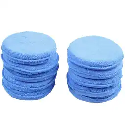 Walmart 10x Car Waxing Polish Microfiber Foam Sponge Applicator Cleaning Detailing Pads offer